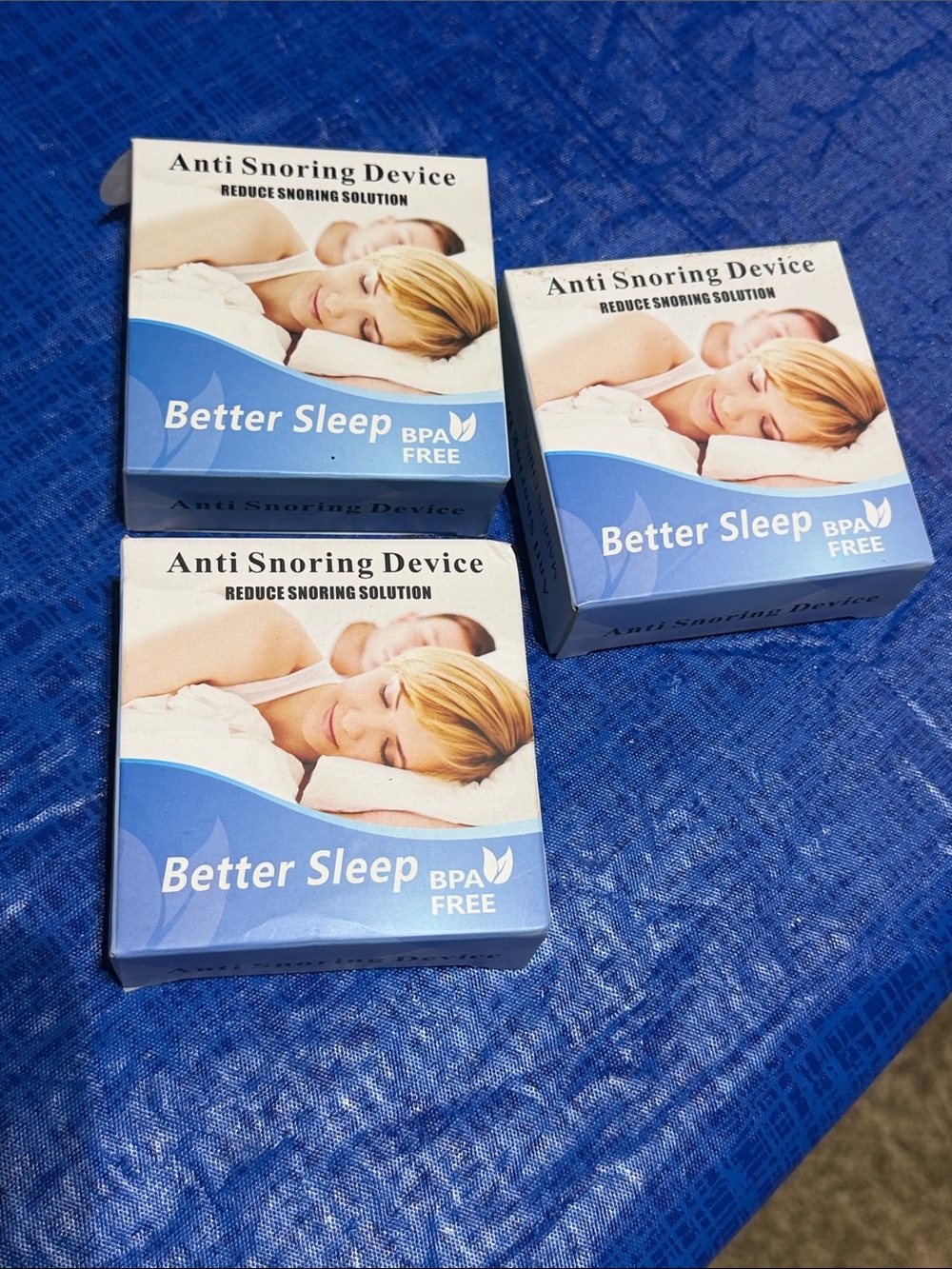 Anti Snoring Device - (Blue)
